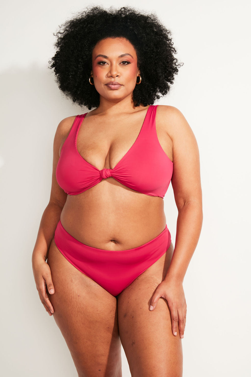 Playa Swim Bottom - Raspberry