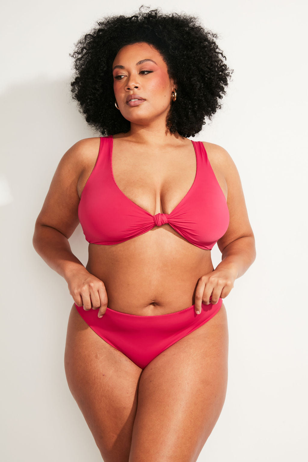 Playa Swim Bottom - Raspberry