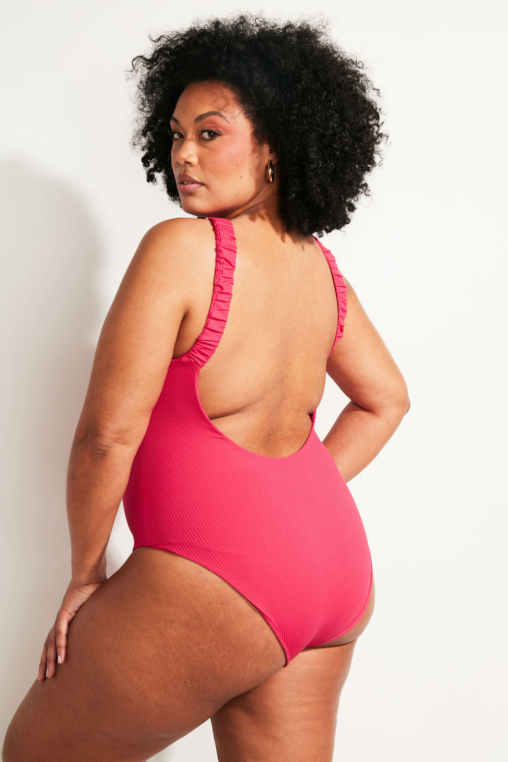 Nomads Swimwear - Wave One Piece II - Raspberry -