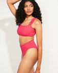 Nomads Swimwear - Current Swim Top II - Raspberry -