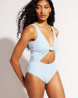 Nomads Swimwear - Shoreline One Piece II - Sky/Geode -