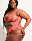 Nomads Swimwear - Shoreline One Piece II - Iguana/Merlot -