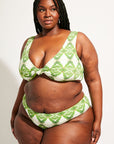 Nomads Swimwear - Playa Top II - Pothos/Nephrite -