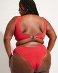Nomads Swimwear - Playa Top II - Iguana/Merlot -