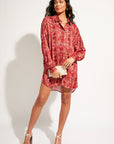 Nomads Swimwear - Sol Button-Up Shirt Dress - Iguana -