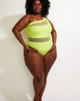 Nomads Swimwear - Coast One Piece II - Lime -