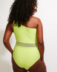 Nomads Swimwear - Coast One Piece II - Lime -