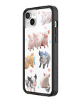 Wildflower iPhone case 13 Little Piggies Animal Pink Cute