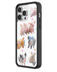 Wildflower iPhone case 14 Pro Max Little Piggies Animal Pink Cute