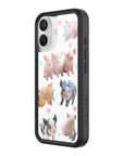 Wildflower iPhone case 16 Little Piggies Animal Pink Cute