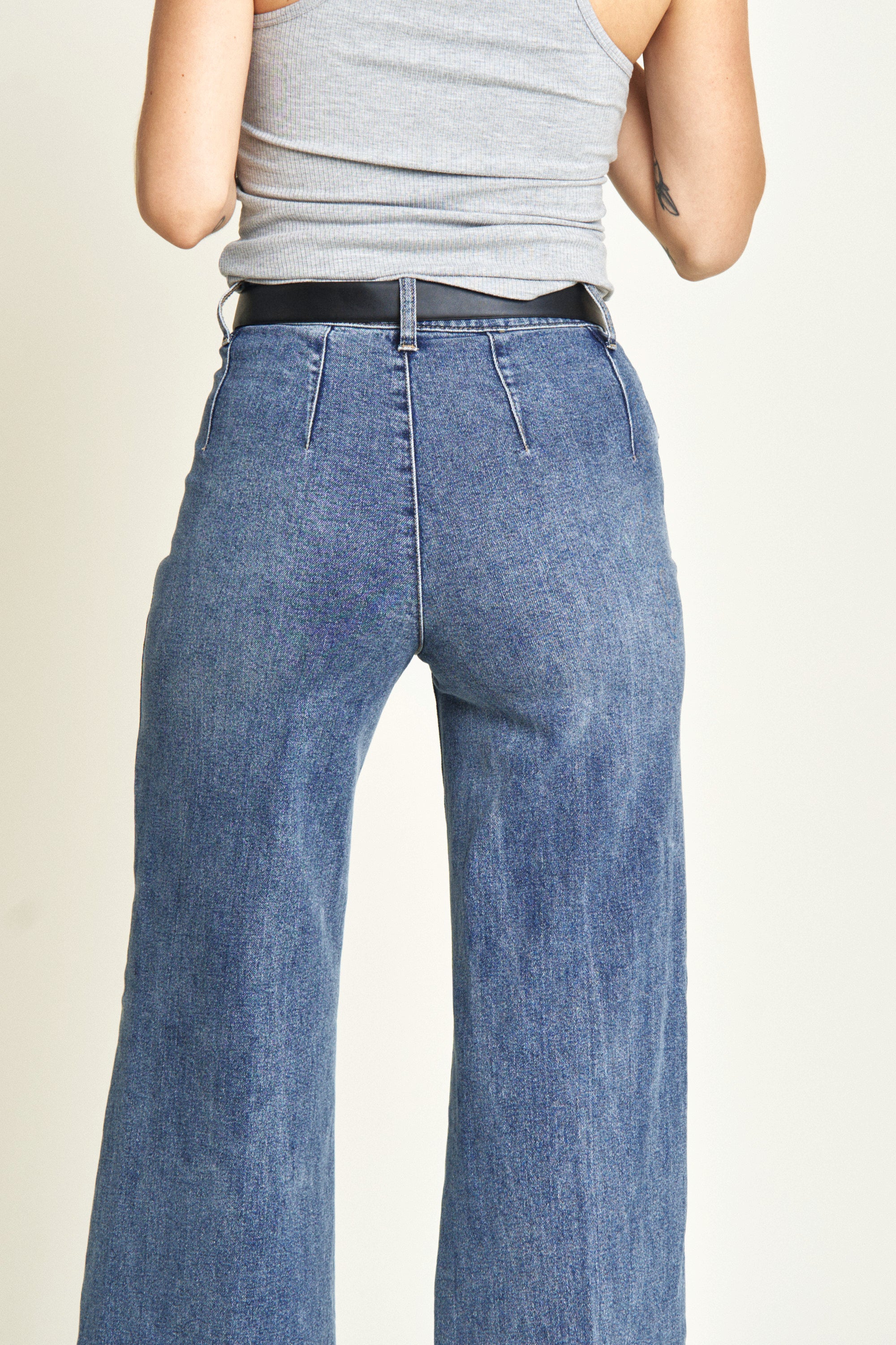 Campell Wide Leg - Traditional Vintage Worn