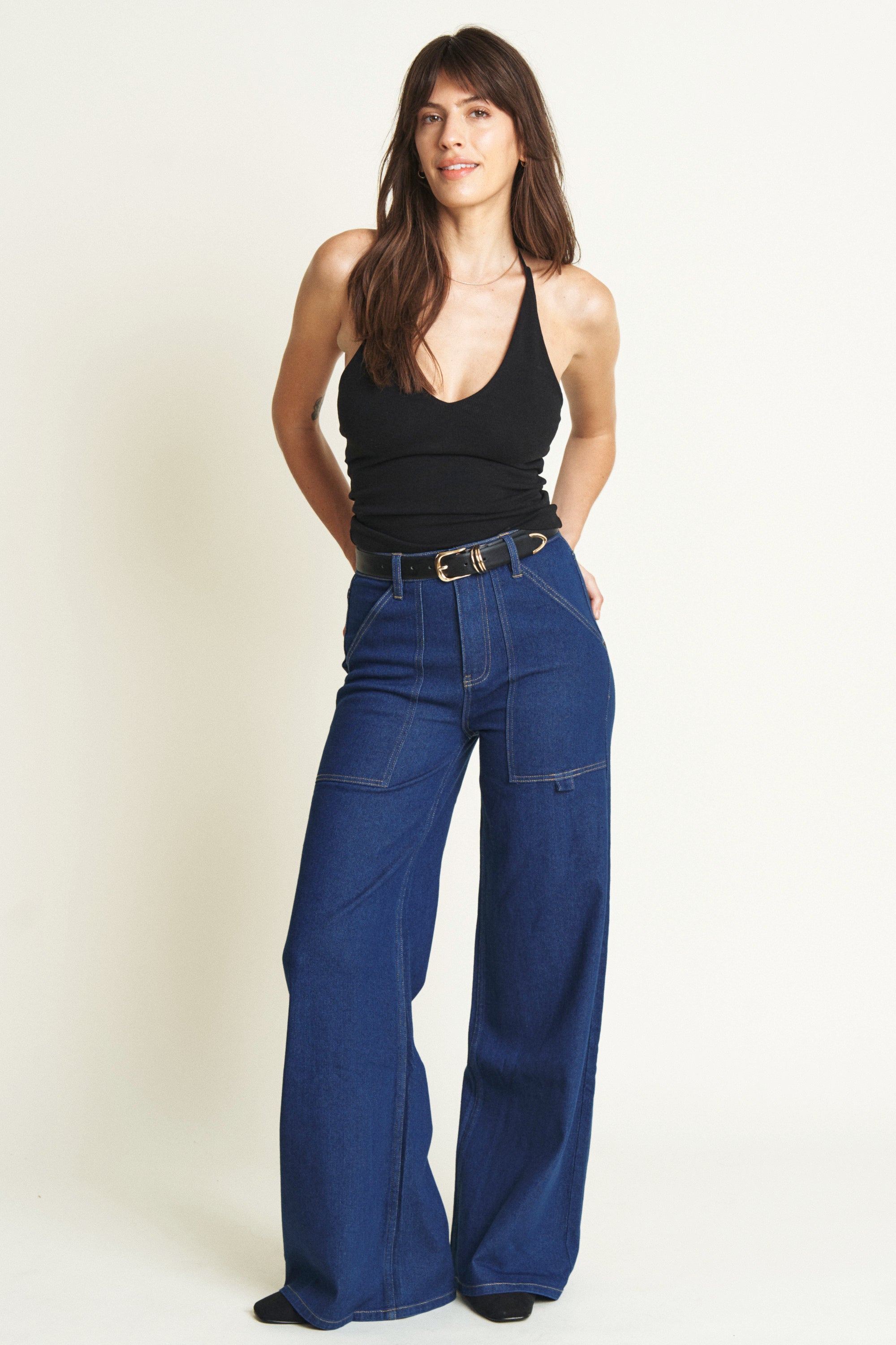 Chapman Wide Leg - Indigo Rinse