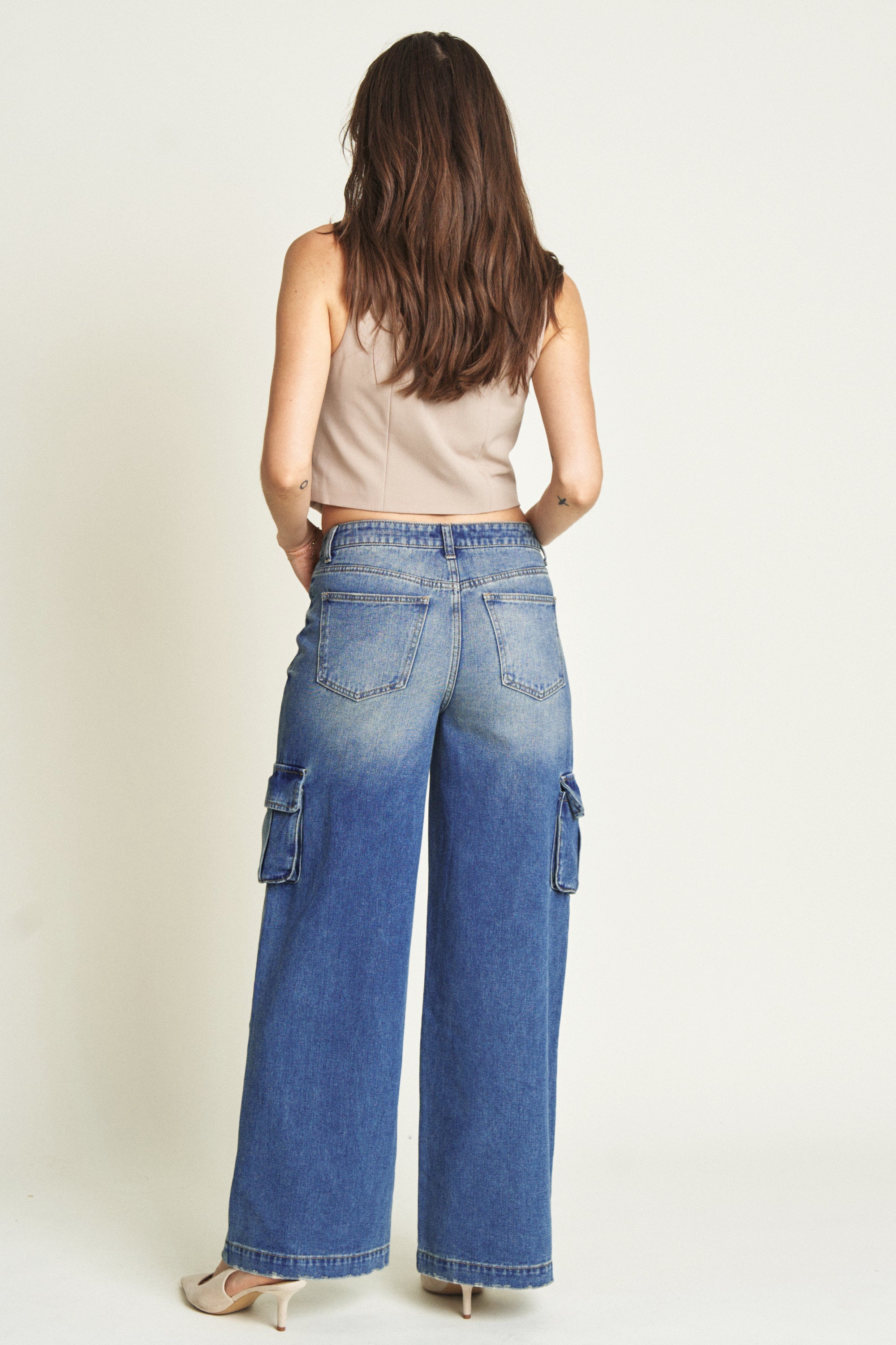 Oliver Logan - Madison Cargo - Aged Indigo -
