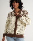 Callahan Knitwear - Oversized Maeve Cardigan - Toffee -