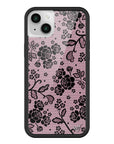 Wildflower iPhone case 14 Lace Lover Pink Cute