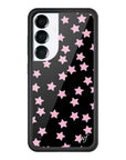 Wildflower Galaxy S25 case Super Cute Stars Pink
