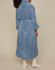 Harper Wilde - Cozy Fleece Robe - Slate -