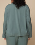 Harper Wilde - Perfect Pima Long Sleeve PJ Shirt - Rainforest -