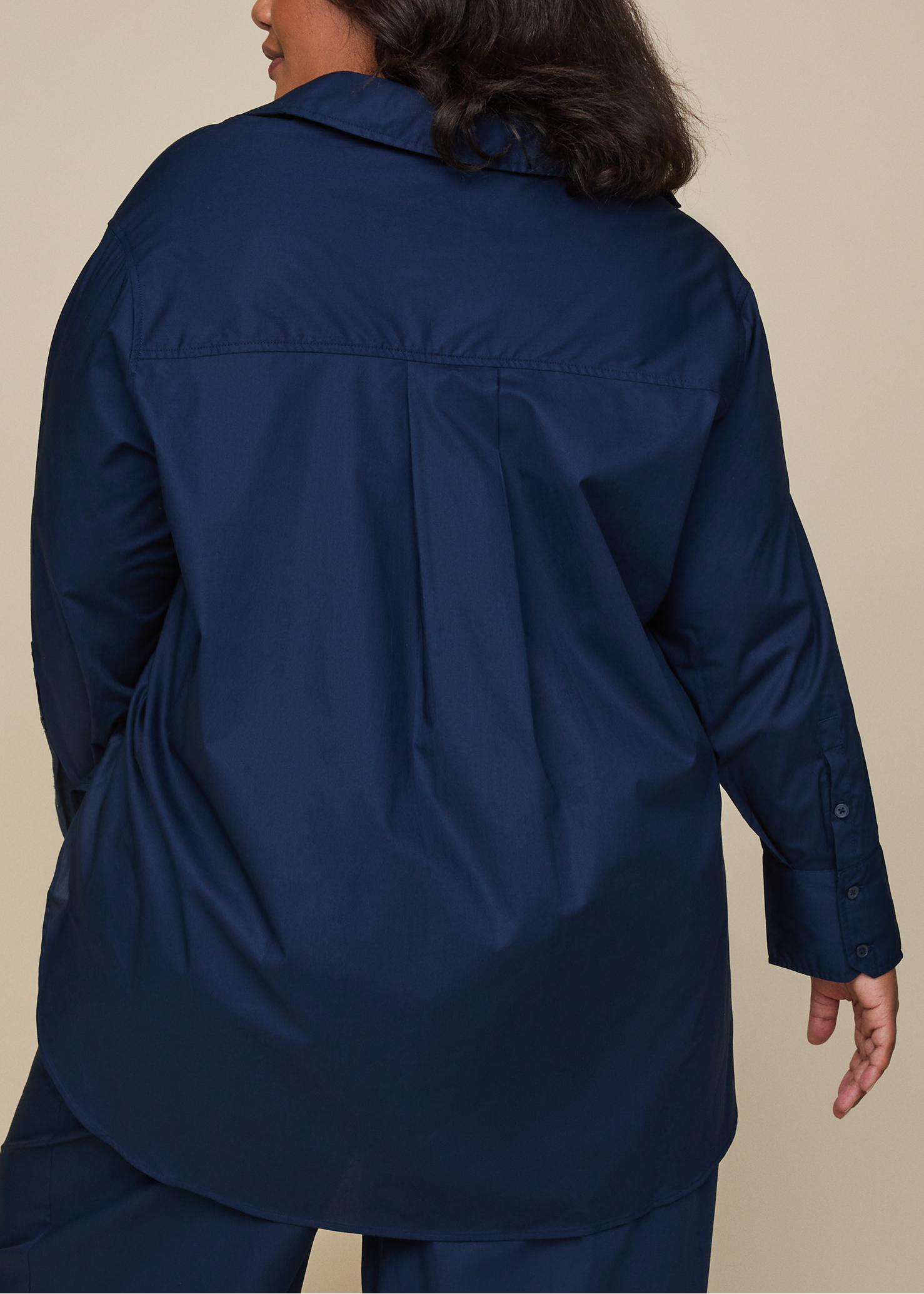 Classic Poplin Pajama Shirt - Midnight – offe market