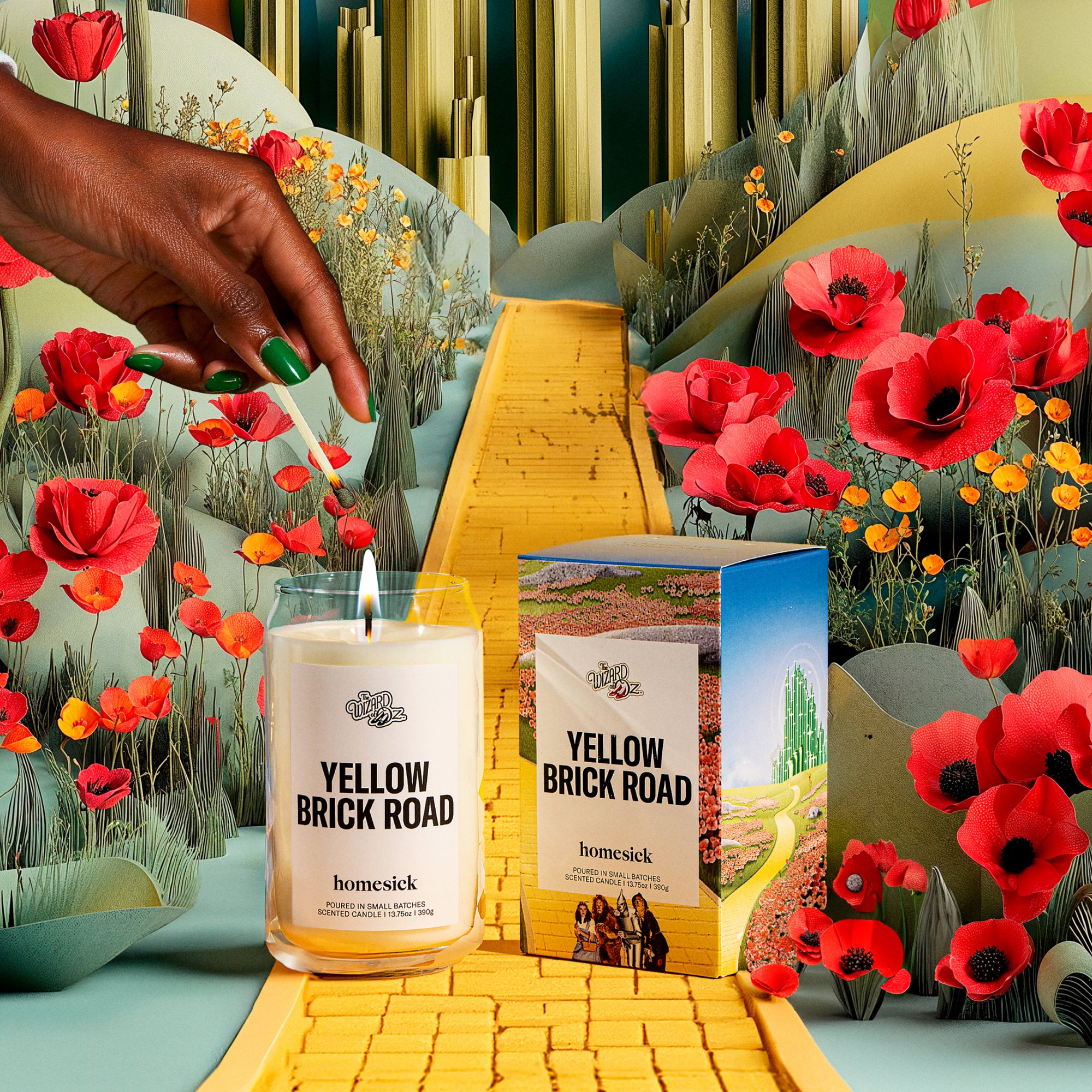 Yellow Brick Road Candle