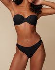 Harper Wilde - No-Show Bikini - Black -
