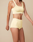 Harper Wilde - Ribbed Seamless Boyshort - Sunnyside -