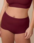 Harper Wilde - Bliss Boyshort - Bordeaux -