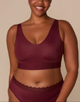 Harper Wilde - Bliss Bralette - Bordeaux -