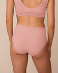 Harper Wilde - Bliss Highwaist Brief - Dusty Rose -