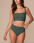 Harper Wilde - Bliss Square Neck Bralette - Fir -
