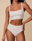 Harper Wilde - Bliss Square Neck Bralette - Frost -