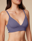 Bliss Triangle Bralette - Overcast