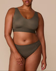 Harper Wilde - Cloud Cotton Bikini - Olive -