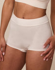 Harper Wilde - Cloud Cotton Highwaist Boyshort - Quartz -