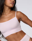 Harper Wilde - Cloud Cotton Thin Strap Bralette - Primrose -