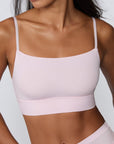 Harper Wilde - Cloud Cotton Thin Strap Bralette - Primrose -