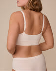 Harper Wilde - Cloud Cotton Thin Strap Bralette - Quartz -