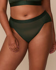 Harper Wilde - ComfortMesh Highwaist Brief - Sequioa -