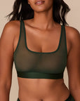 Harper Wilde - ComfortMesh Scoop Bralette - Sequoia -