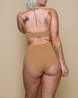 Harper Wilde - No-Show Highwaist Brief - Tan -