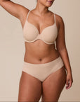 Harper Wilde - No-Show Hiphugger - Beige -