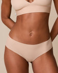 Harper Wilde - No-Show Hiphugger - Beige -
