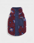 Vineyard Vines - Pet Sherpa Supershep Vest - Andy Foulard Crimson -