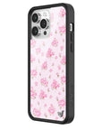 Wildflower iPhone case 14 Pro Max Forget Me Not Floral Pink Cute