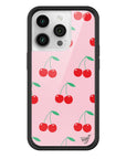Wildflower Pink Cherries iPhone 14 Pro Case