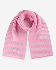 Verloop - Pinstripe Big Scarf - Pink White