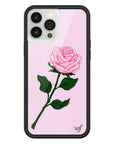 Wildflower iPhone case 13 Pro Max Pink Rose Flowers Cute