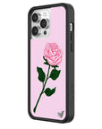 Wildflower iPhone case 14 Pro Max Pink Rose Flowers Cute