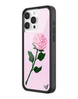Wildflower iPhone case 15 Pro Max Pink Rose Flowers Cute
