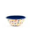 Crow Canyon Home - Poketo x CCH Chips Small Serving Bowl - Blue Rim -